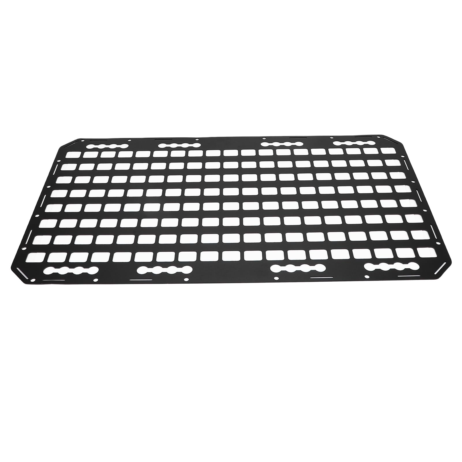 Ausla Panneau Molle pour Camion, Support Modulaire en Aluminium pour Un Stockage Efficace du Fret, Organisation 432x768mm pour Pick-up, SUV, Camping-Car