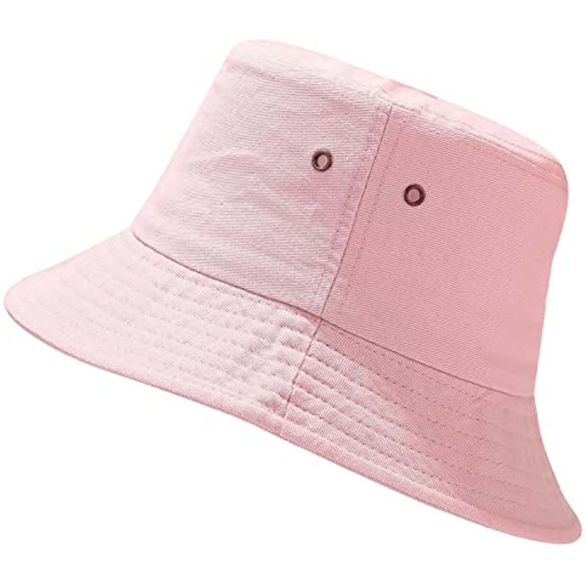 DRESHOW Summer Outdoor Foldable Fisherman Wide Brim Bucket Hat Beach Sun Hat for Women Men
