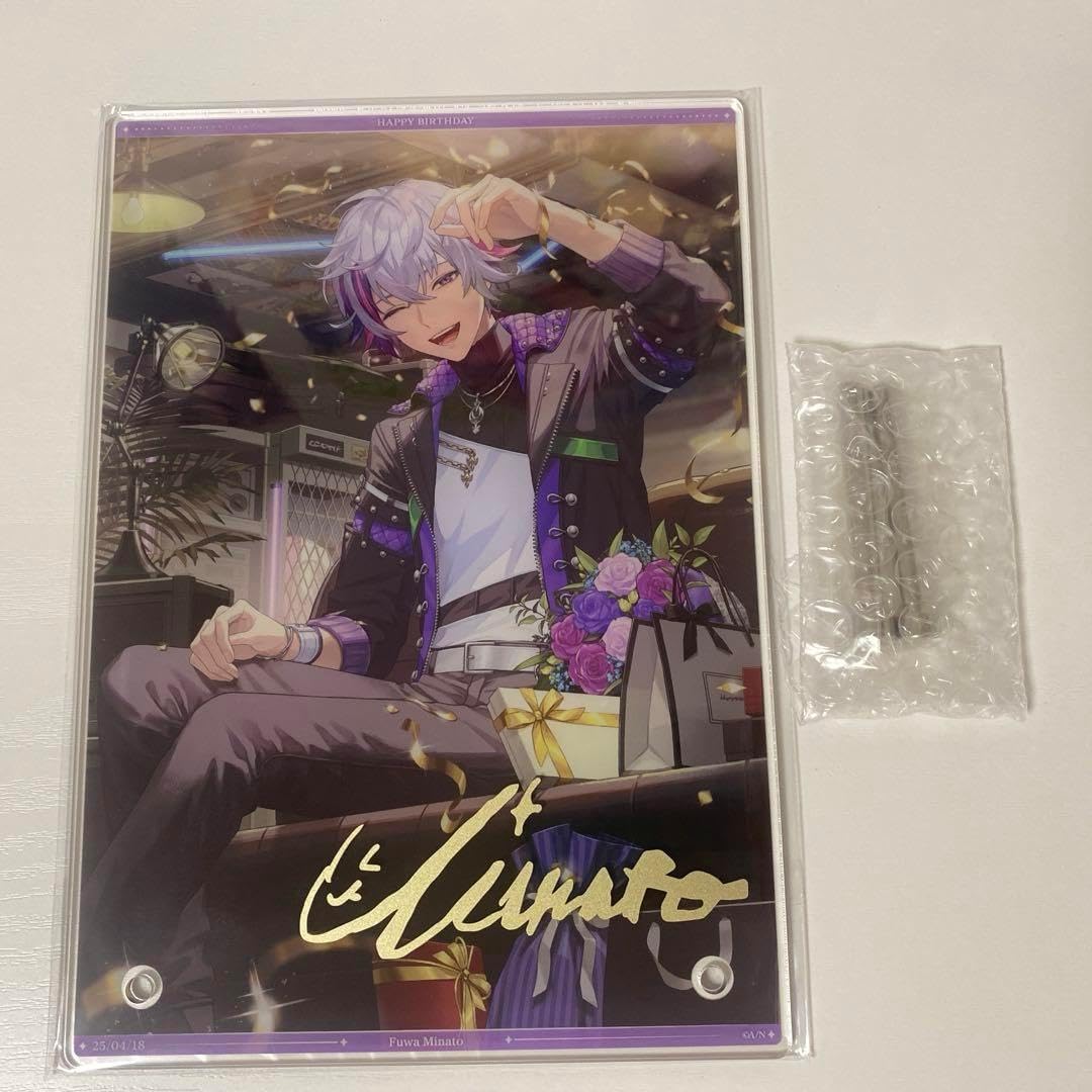 不破湊 誕生 2025 A5アクリルパネル 不破湊 誕生日グッズ&ボイス - にじ
