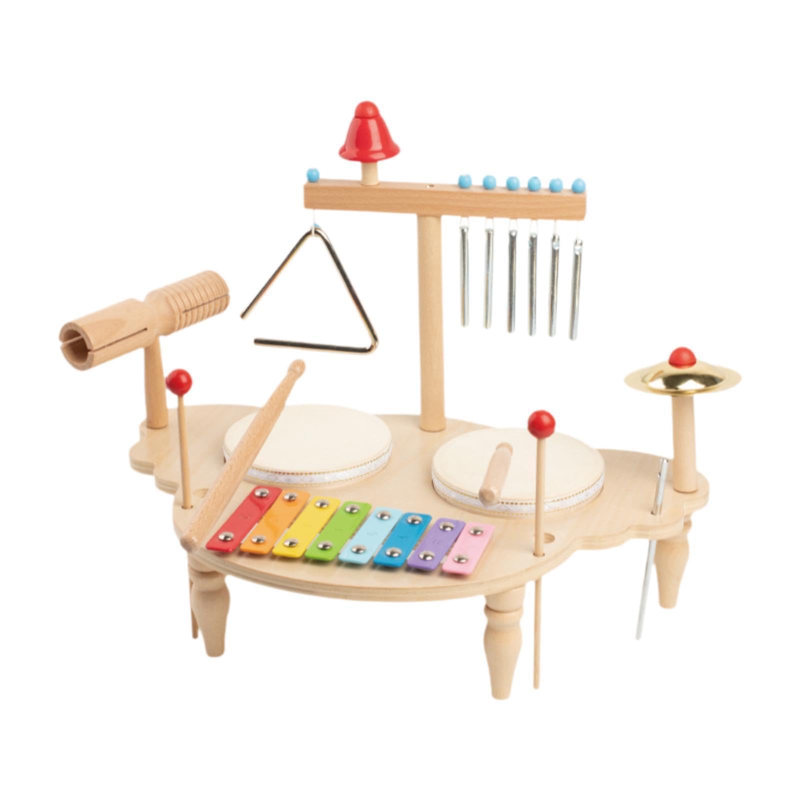 Regali di strumenti a percussione per bambine e bambini. Accendi l'immaginazione e il divertimento con i giocattoli a tamburo per bambini, migliorando