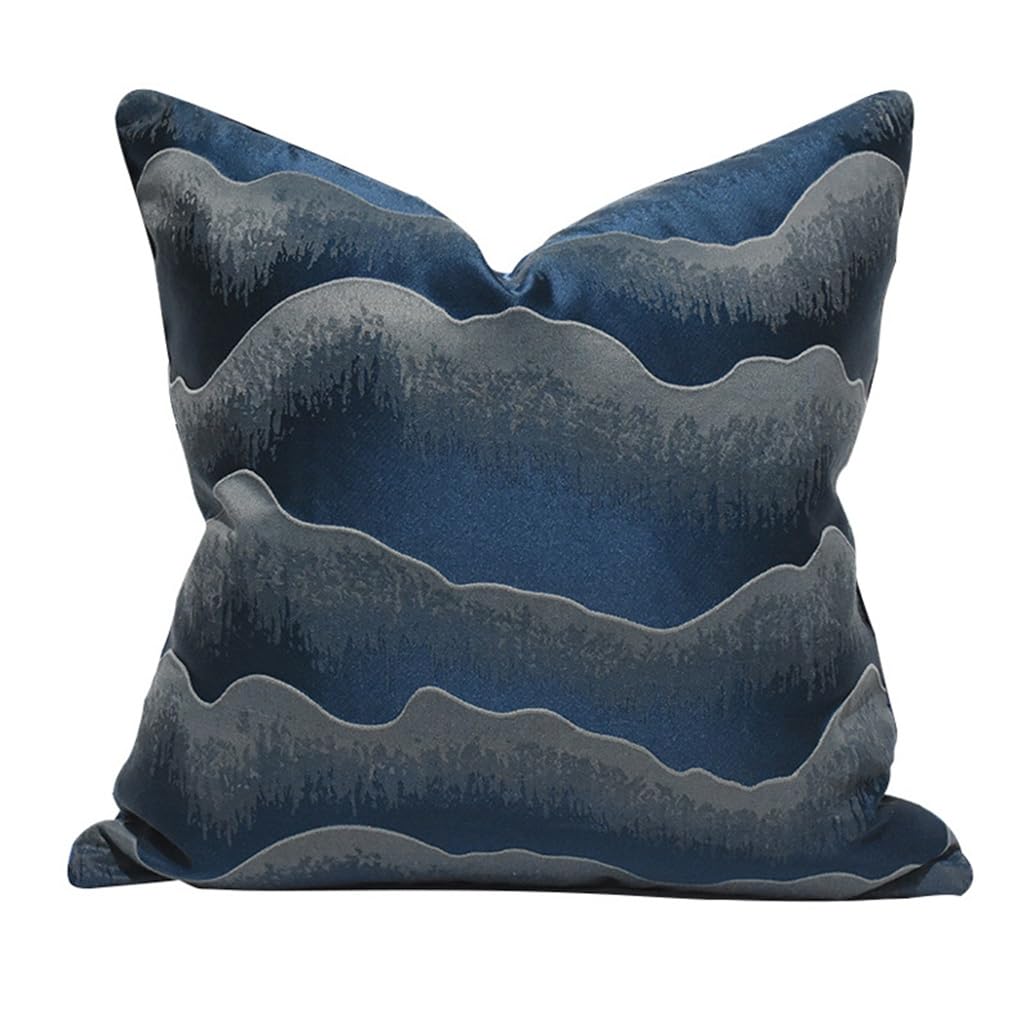 Canapé coussin bleu de style européen pour aménagement de villa et salon chic