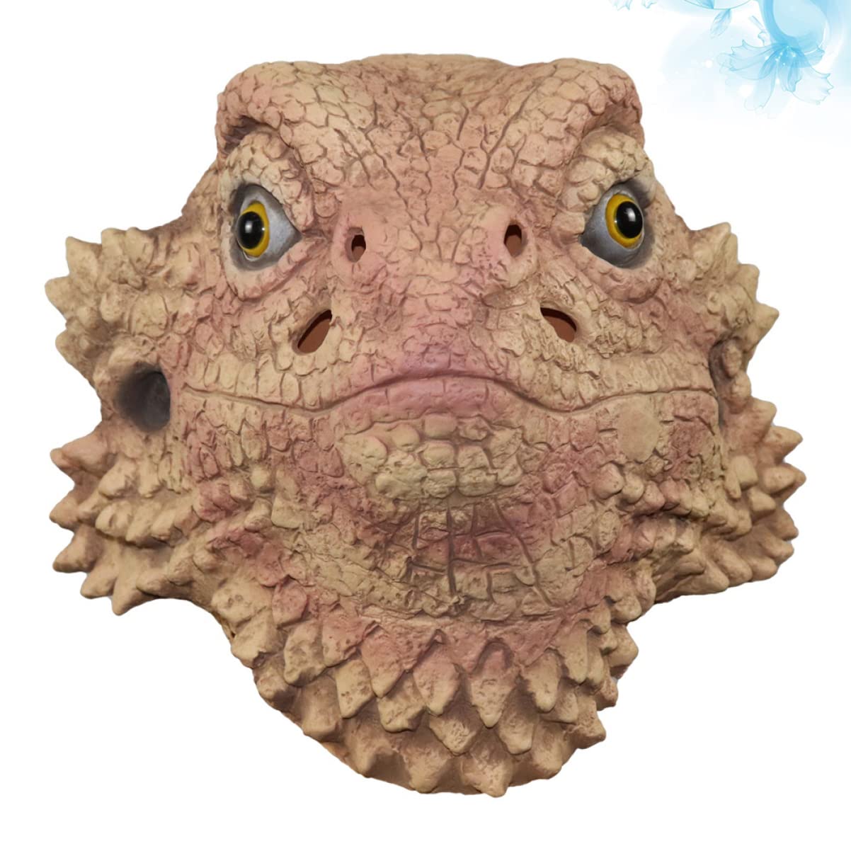 Toddmomy 1 pezzo Maschera Lizard per Animali Costumi Halloween e Feste Accessorio e Realistico per Adulti per Natale e Festive