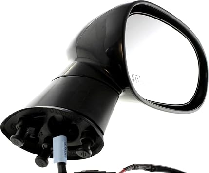 JC Whitney Passenger Side Power Heated Mirror for Dodge Challenger 2008-2012 Paintable