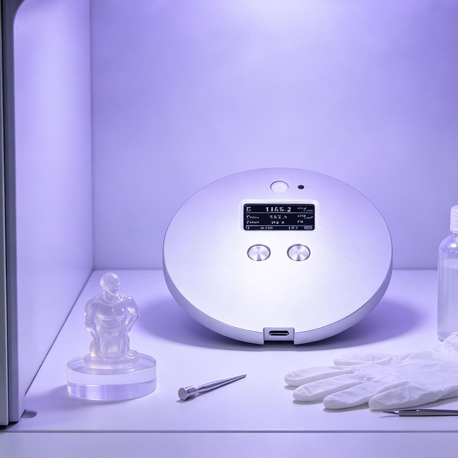 Medidor de energía ultravioleta | Dos modos disponibles, 2048 veces/s, muestra dinámicamente valores de potencia y temperatura en tiempo real(LS136)