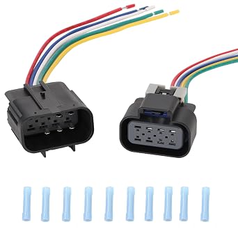Headlight Connector Plug Fit for Chevy Silverado GMC Sierra 2014-2016