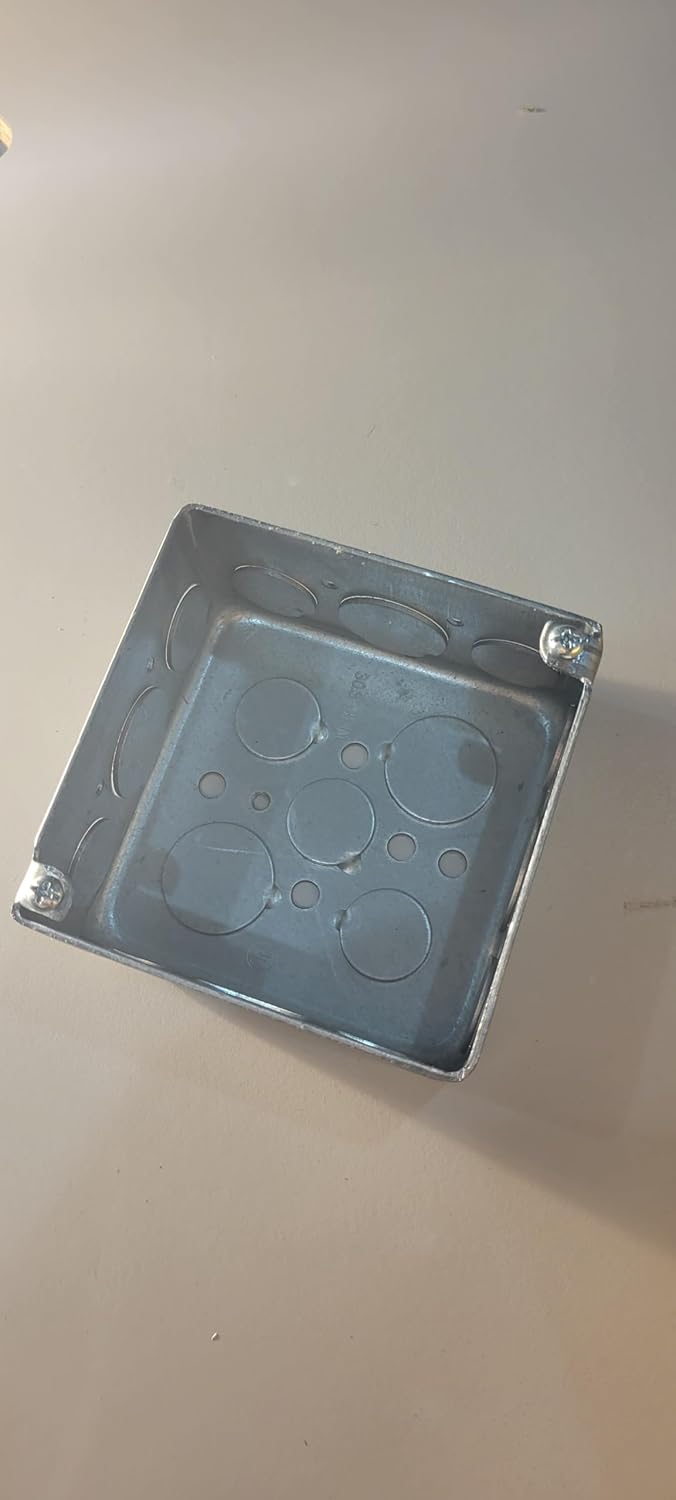 4 Square deep Electrical Box - 25 Pack