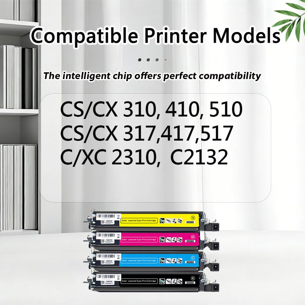 Unités de développement compatibles avec imprimantes Lexmark CS310 CS410 CS510 CX310 CX410 CX510 CS317 CX417 CX517 CX 317 CX417 CX517 XC2310 X2132 (70C0D30-Magenta)