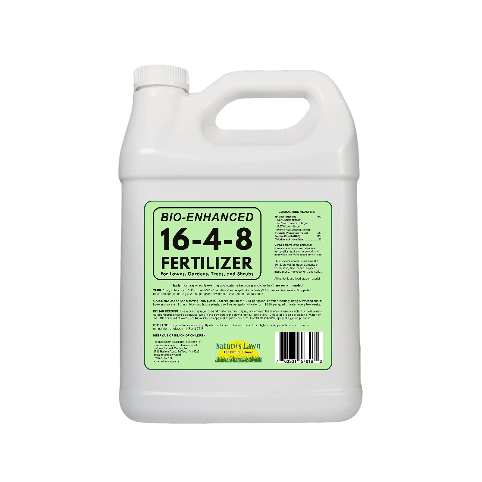Buy Nature’s Lawn & Garden BioEnhanced 1648 Liquid Lawn Fertilizer