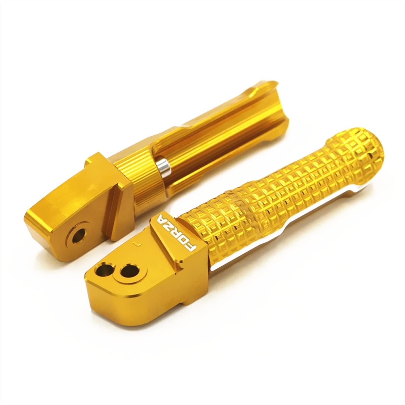 Repose-pied arrière 300 antidérapant pour passager Honda Forza 300 couleur or