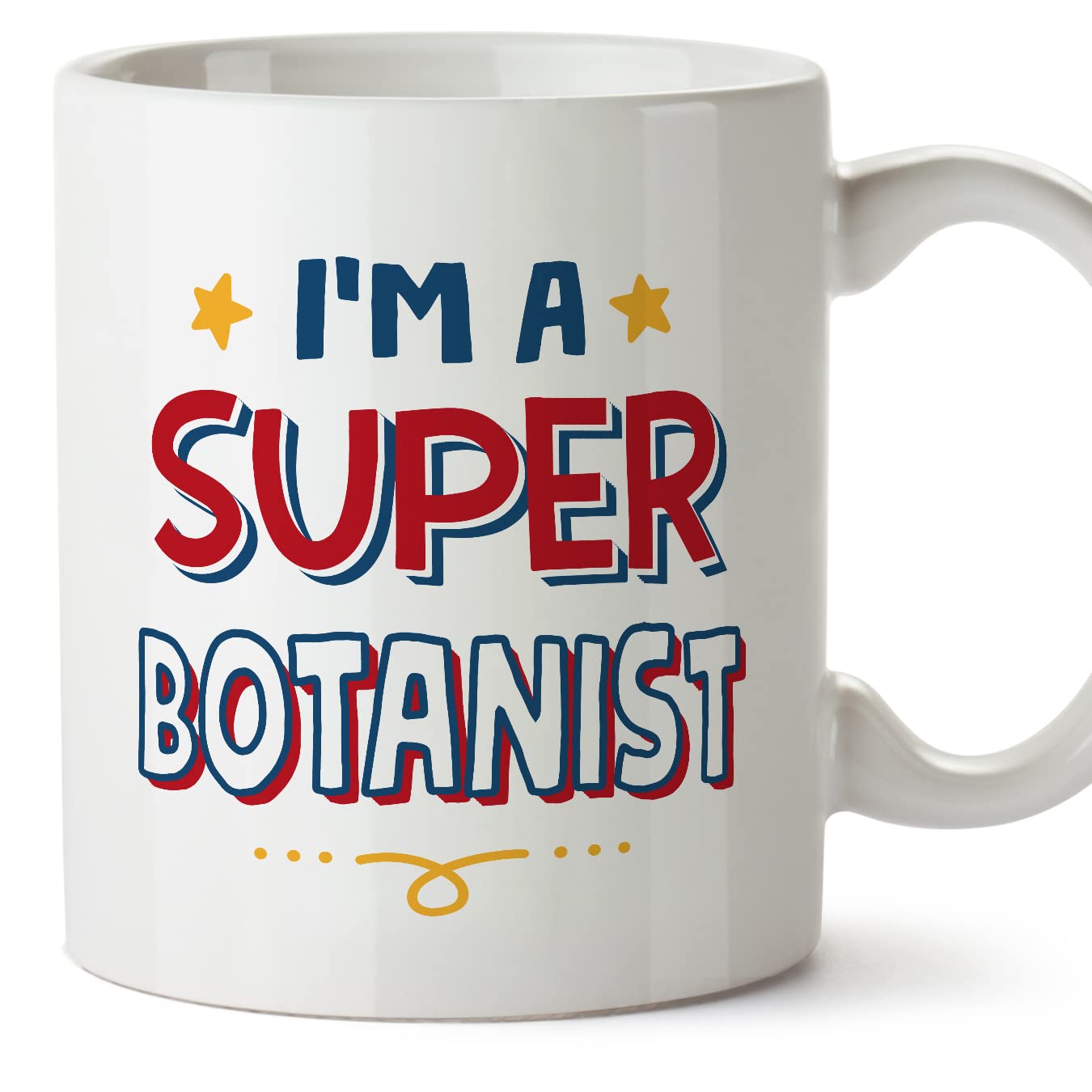 MUGFFINS Botanist Mug - in English - I'm Super - Funny Gift for Colleagues - Ceramic 11oz Mug โ image 1