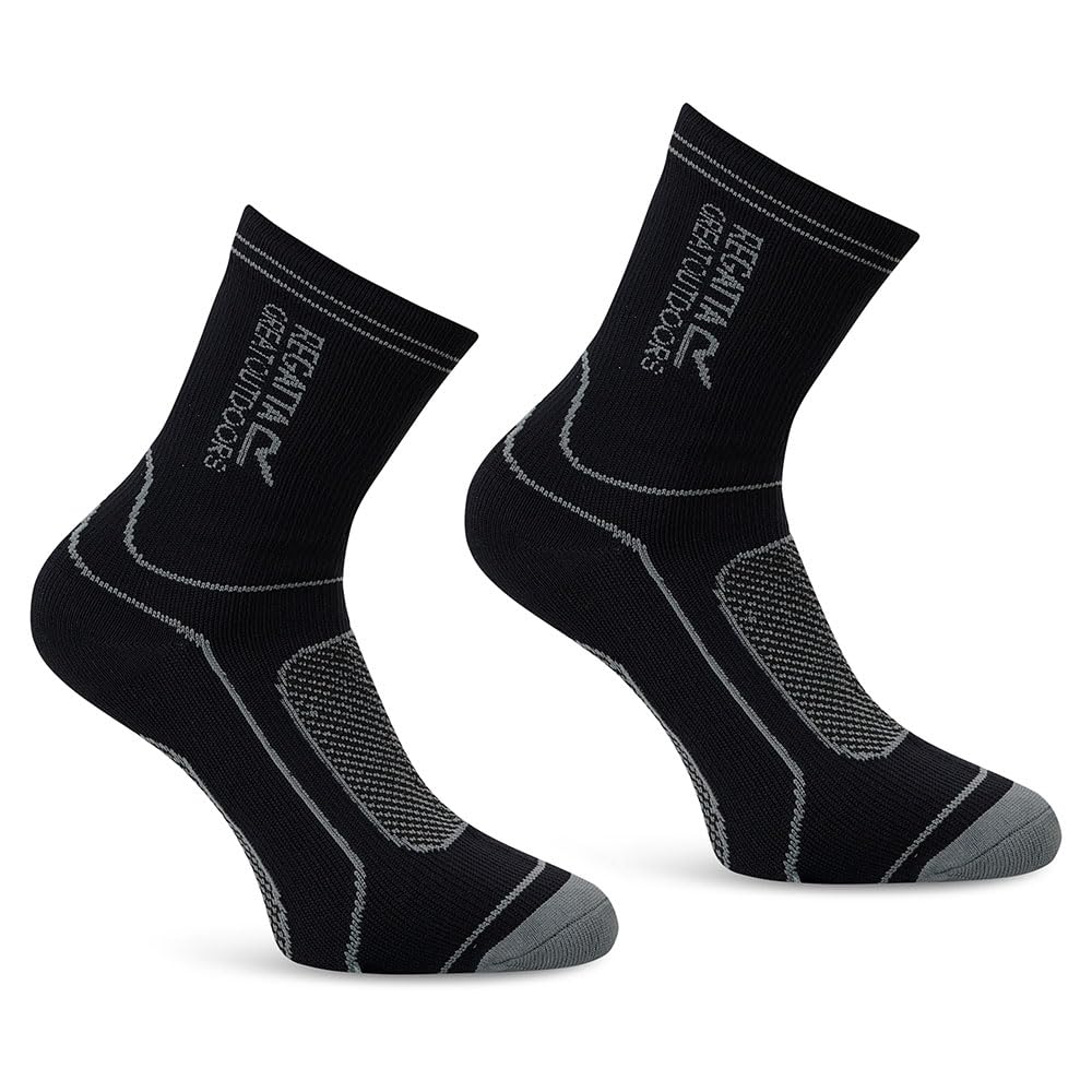 Regatta Men's Black Waterproof Long Socks Eu 43-47