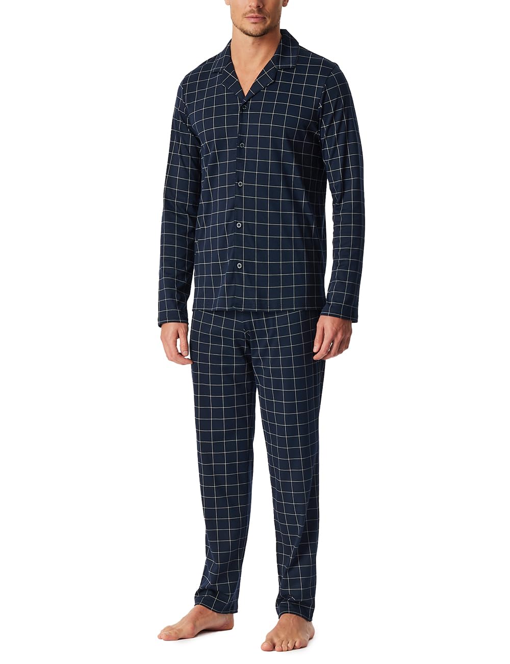 Pyjama long homme Schiesser en maille interlock isolante - 5