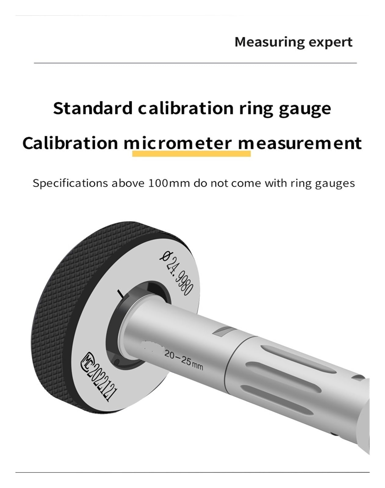 intérieur micromètre Micromètre à Trois Griffes de 6 à 8 mm de diamètre intérieur de 0,001 mm, Ouverture micrométrique à Trois Points de diamètre intérieur(50-60mm)