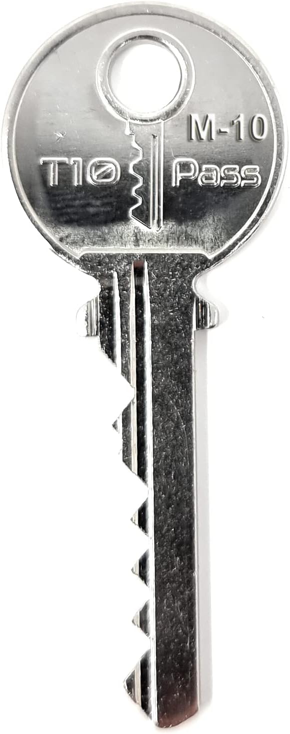 CLÉ PASS PTT T10 | POUR SERRURES DE BOÎTES AUX LETTRES ET PORTES D