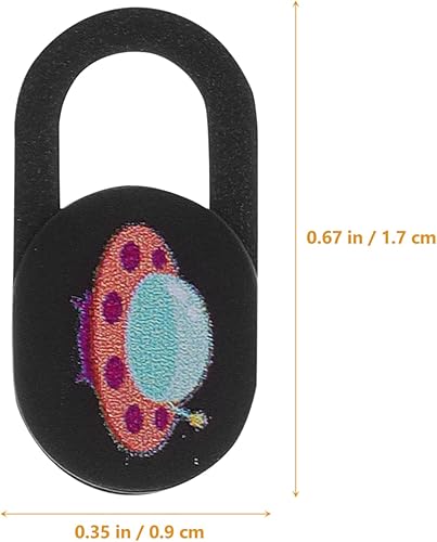 Miniatura 6 de Mobestech Cubierta de cámara para cámara, cubierta decorativa para cámara web, cubierta deslizante para portátil, tableta, teléfono celular,