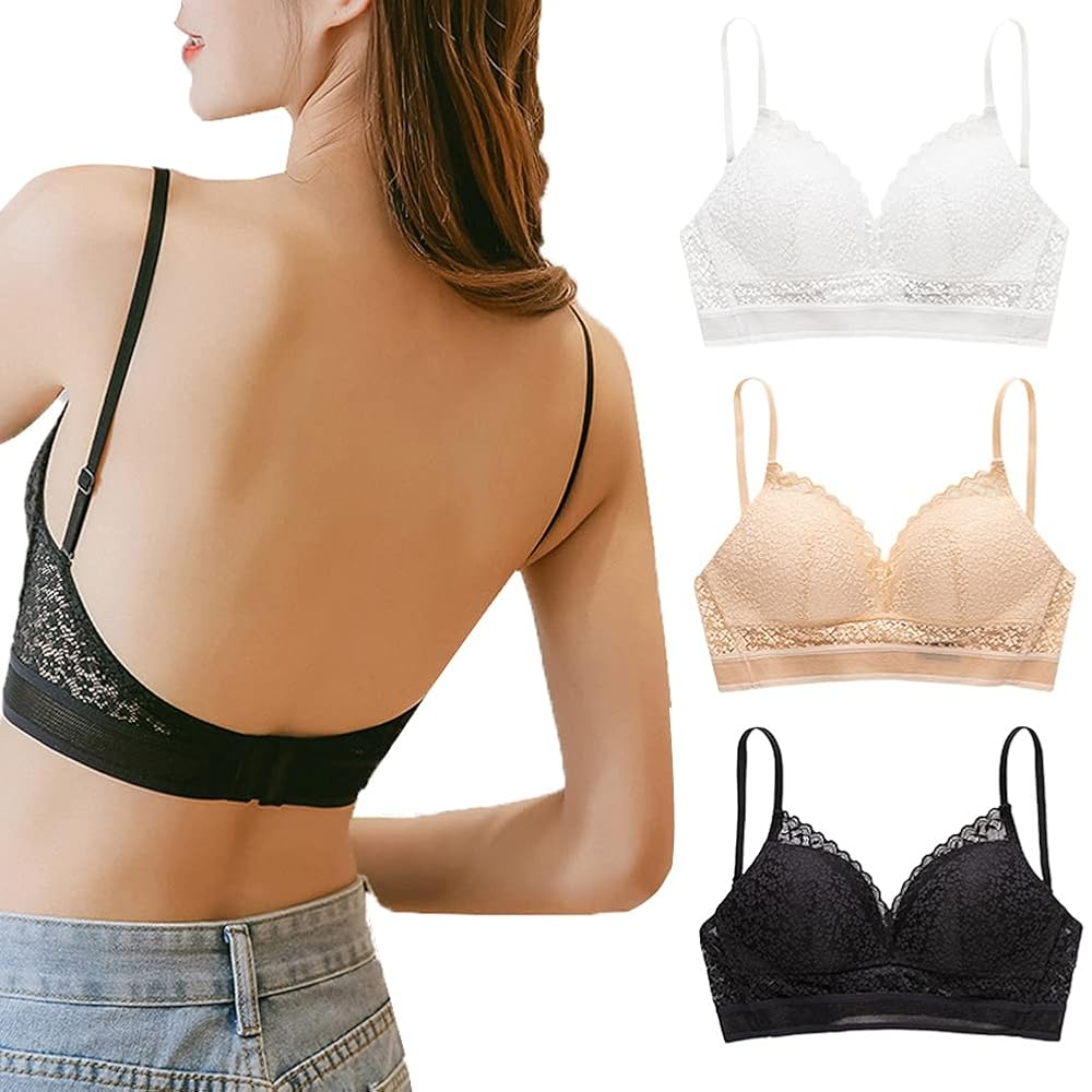 Nmerry ピンク ブラジャー LLサイズ 3枚セット Nmerry 公式 ノンワイヤーブラ 3枚セット 育乳ブラ エヌメリー