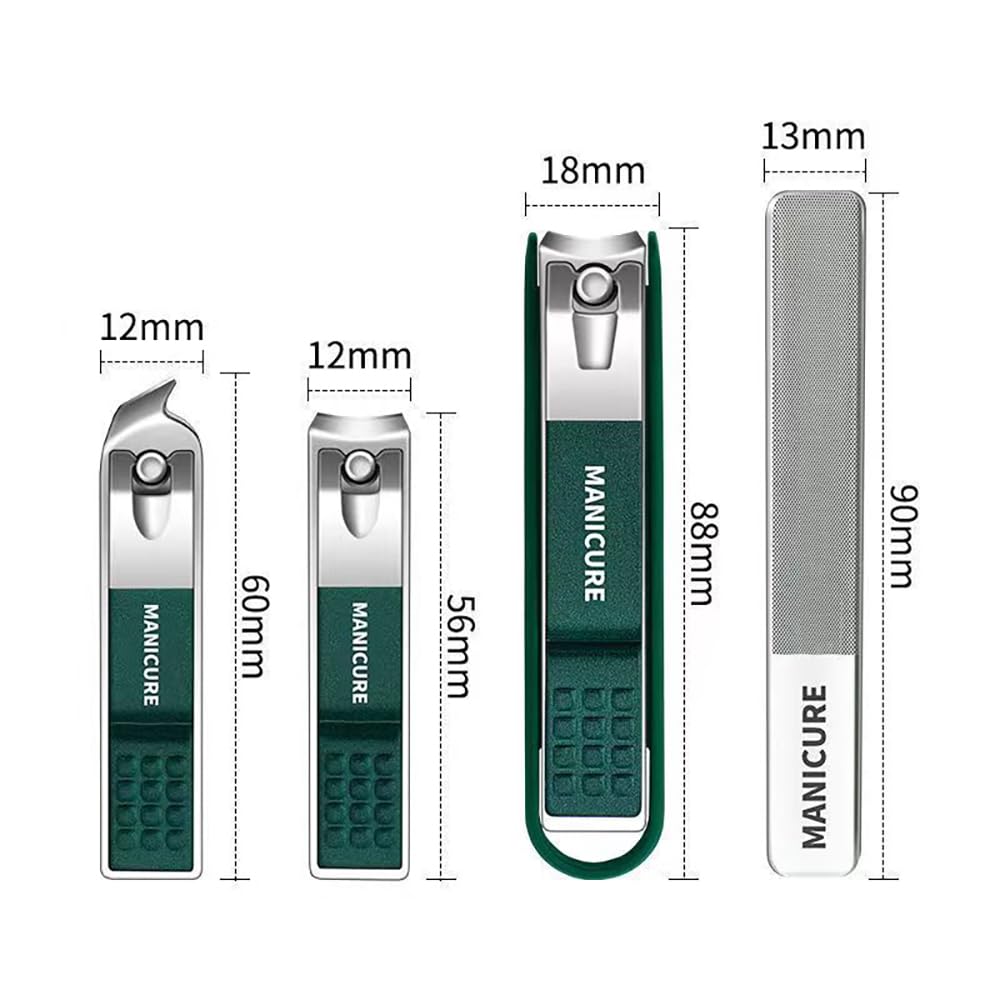 Coupe-ongles Professionnel En Acier Inoxydable 7 Cm - Bord Incurvé + Lime Incluse