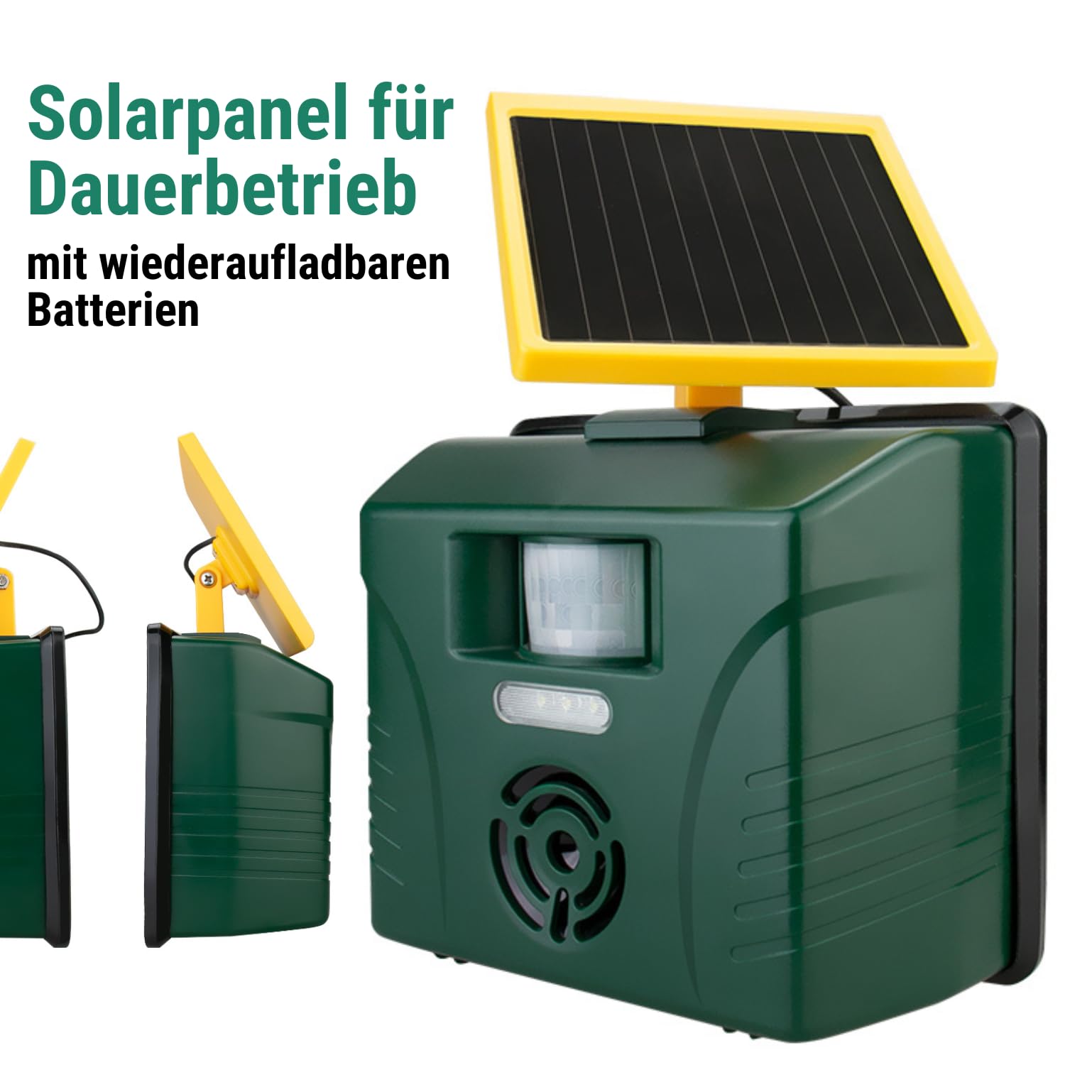 Agrarzone Ultraschall Tiervertreiber Solar Plus Tierabwehr Schädling
