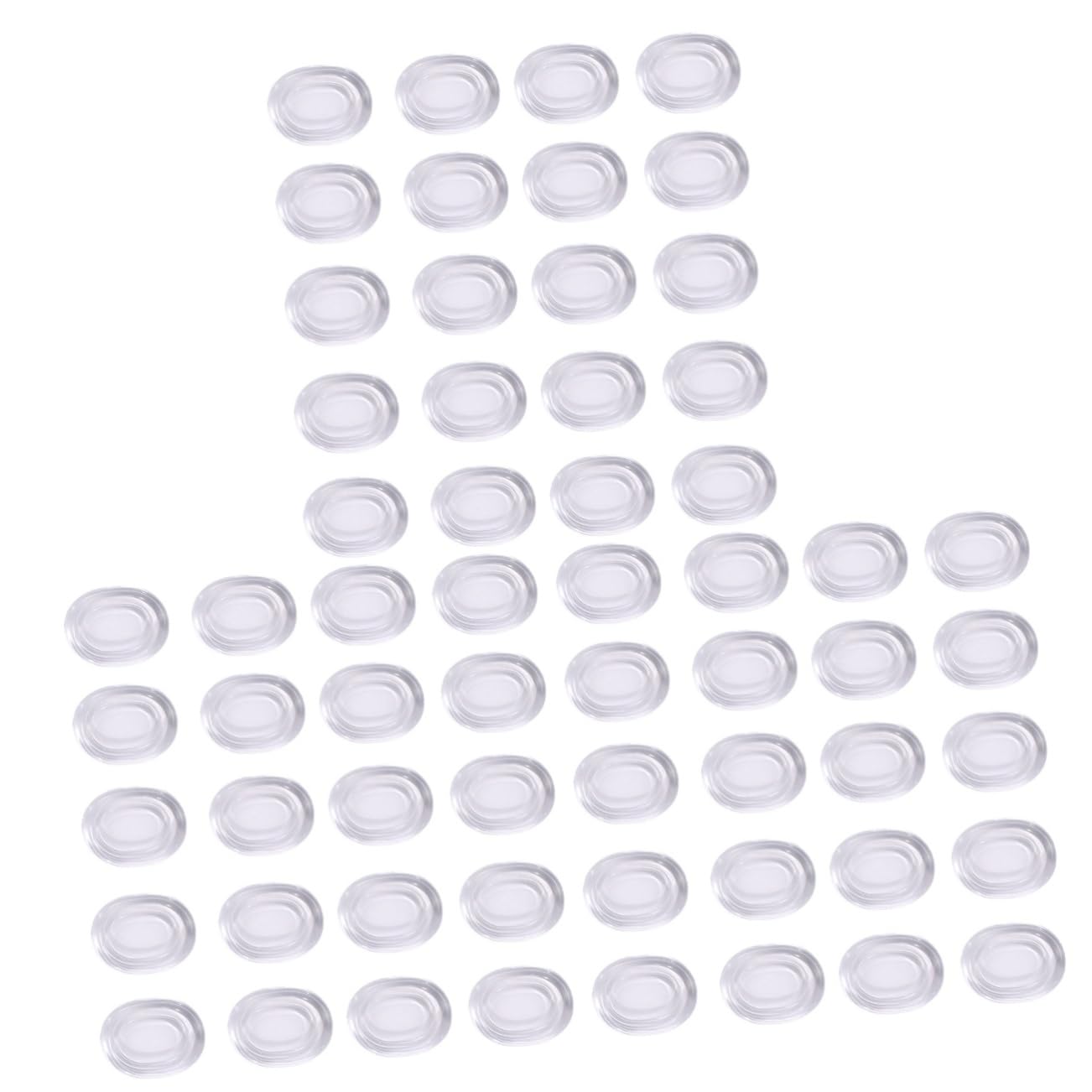 TOYANDONA 60piezas Almohadillas Silicona Para Reducción De Sonido Tambores Silenciadores Transparentes Para Batería Amortiguadores De Gel Para Platillos y Tambores De Caja