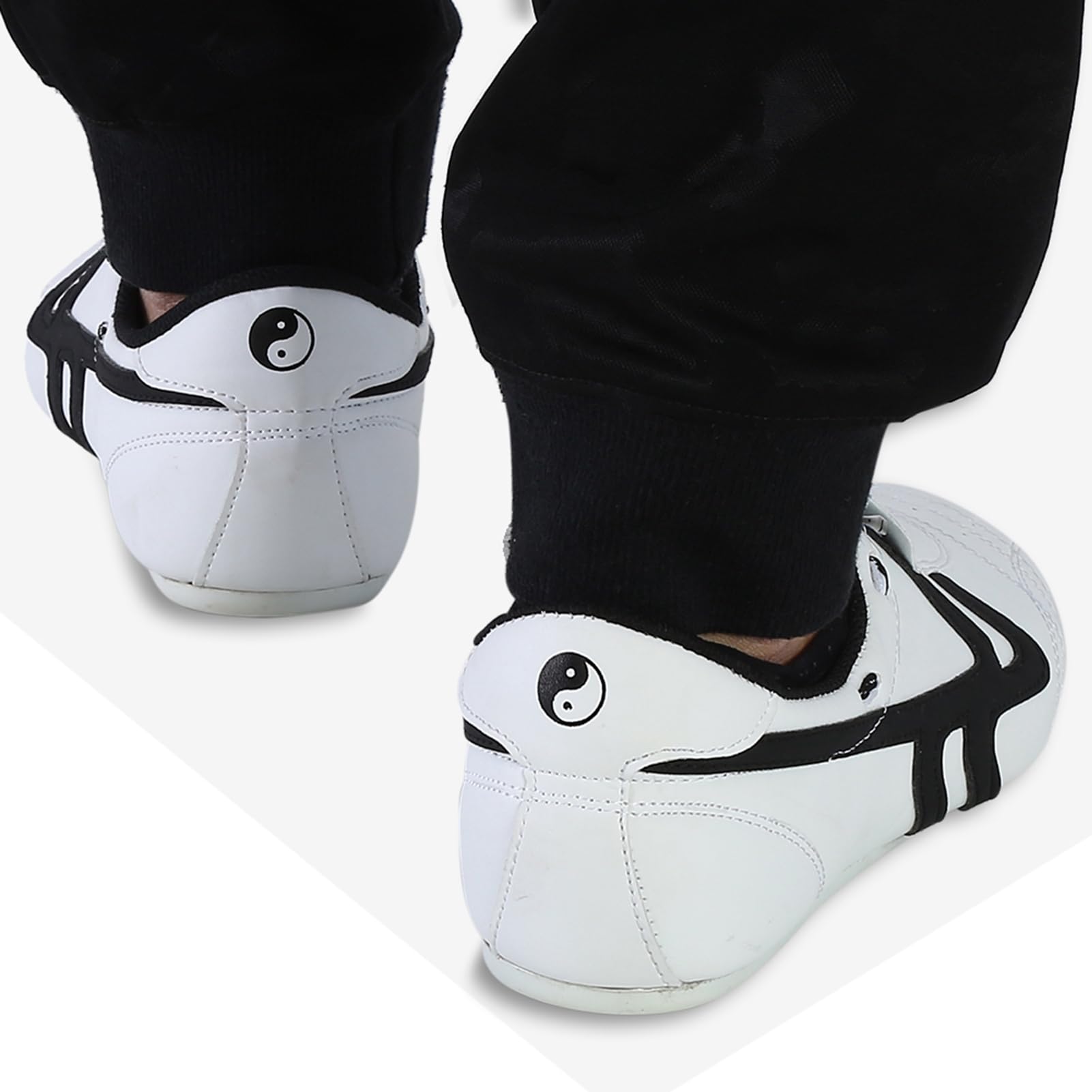 RiToEasysports Chaussures de Taekwondo, Sport Boxe Kung Fu Taichi Chaussures avec Un Sac de Rangement pour Hommes et Femmes Enfants
