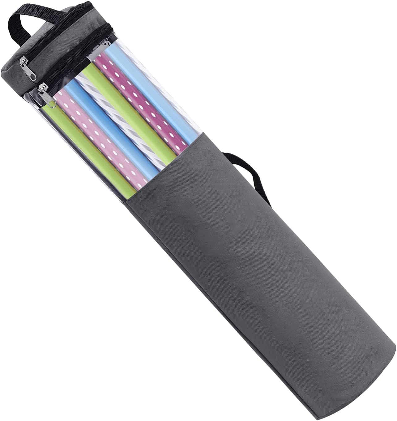 Plcnn Long Gift Wrap Organizer Bag 42x8.8in Christmas