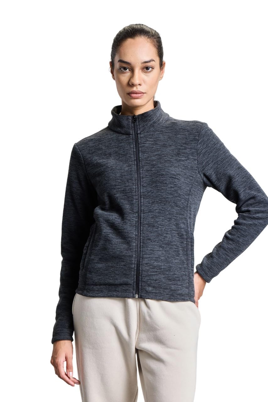 boldfit Sweatshirt for Woman Full Sleeves Winter Jacket for Woman Full Zipper Sweater for Women Stylish Sweat Shirt for Women Standard Length Winter wear-picture-15