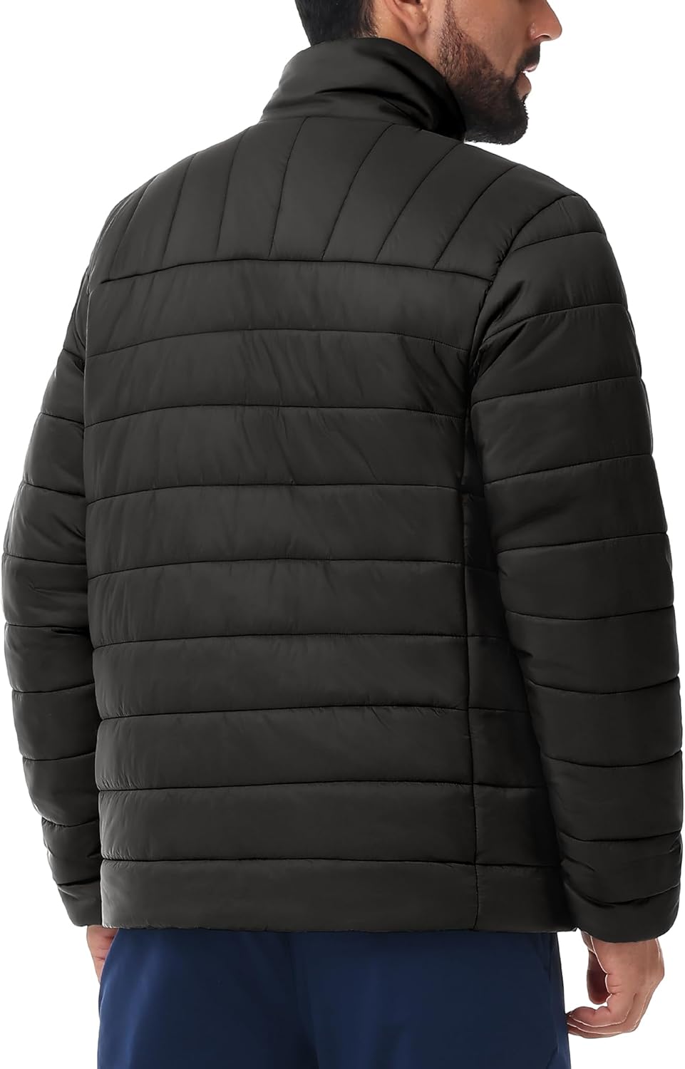 MIER Puffer Jacket for Men Lightweight Packable Winter Snow Jackets Water-resistant Warm Insulated Windproof Puffy Coats - Image 3