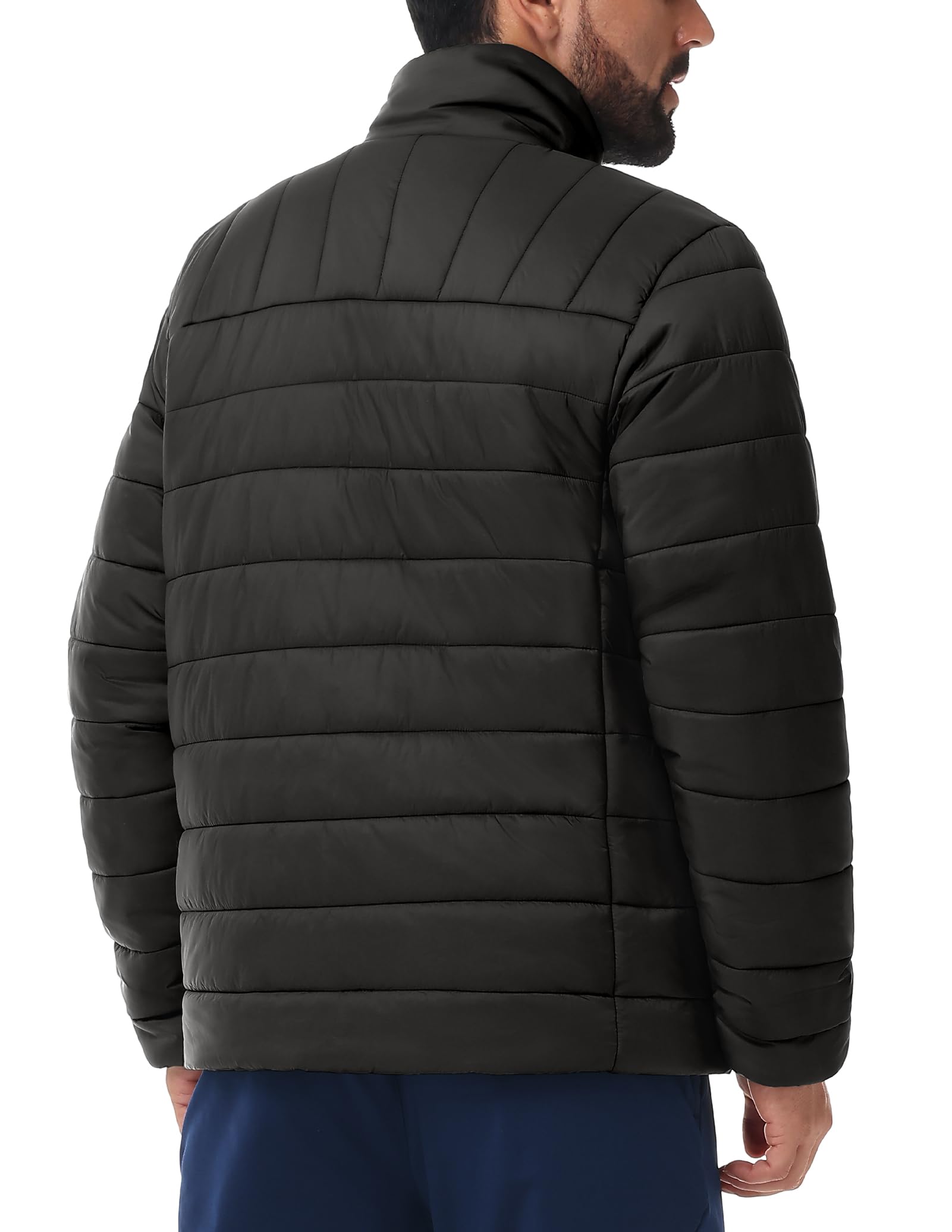 MIER Uomo Inverno Leggero Giacca Calda Corto Escursioni Viaggi Packbar Puffer Giacca