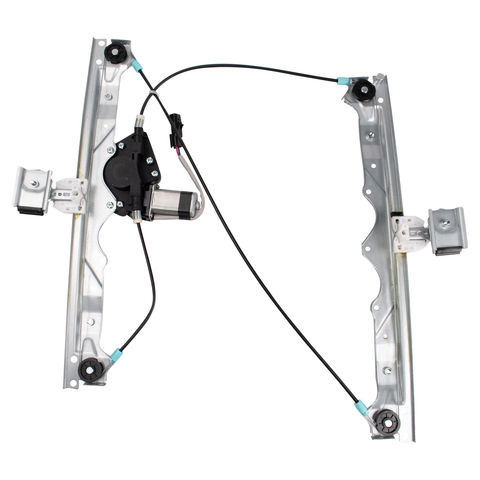 TRQ Front Right Power Window Regulator &amp; Motor Assembly Passenger Side | For 2005 Jeep Grand Cherokee CH1351139