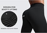 CRZ YOGA Secretsculpt Leggings 25 po | Butterlift, Tissu ultra doux, Compression modérée, Entraînement, Pilates, Sans couture à l'avant, Effet galbant, Taille haute, pour femmes