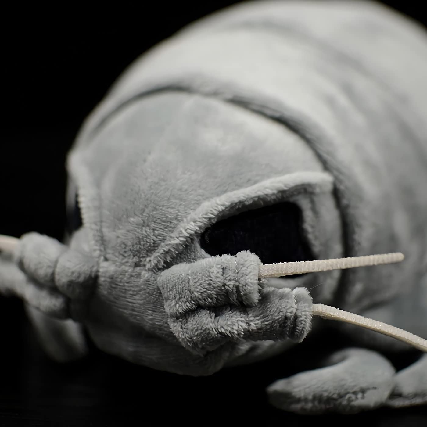 Nohito 11.8'' Realistic Grey Giant Isopod Plush Toy Marine Life Stuffed Animal Insect Simulation Worm Lice Pillow Isopod Arthropod Toys Doll (11.8'', Grey Giant Isopod)