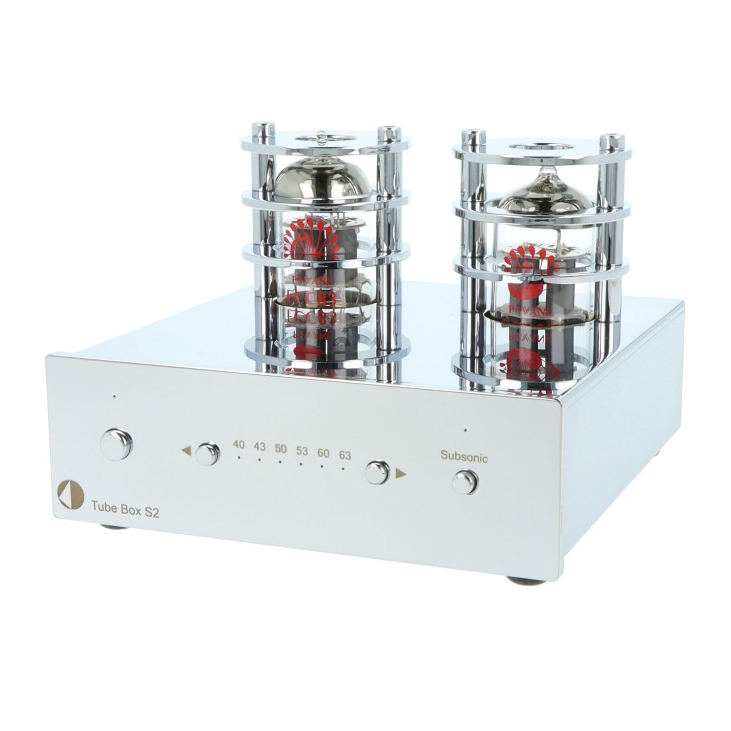 Pro-Ject Tube Box S2 Ultra Chrome Edition wzmacniacz fonowy lampowy - Chrome Edition
