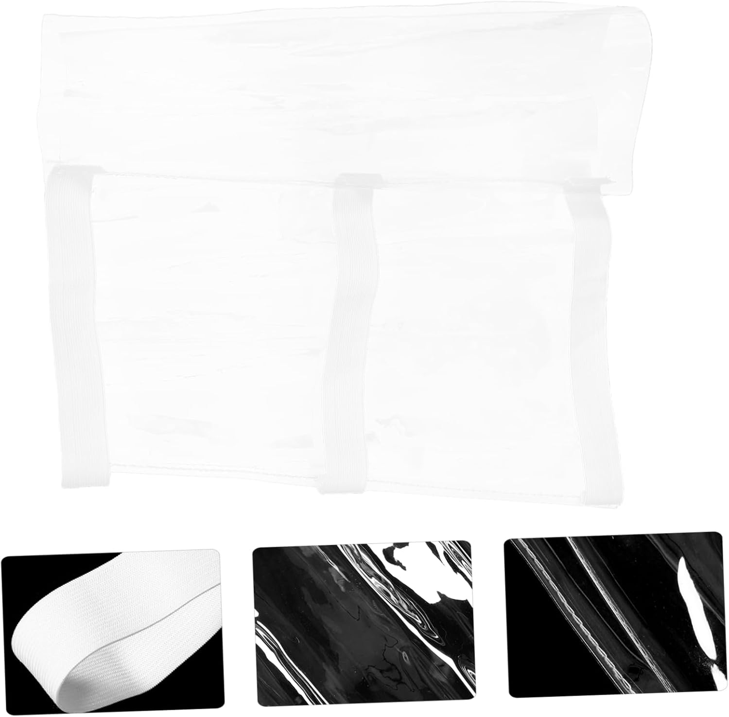 Waterproof Dental Chair Foot Cover Pad Dustproof Protective Sleeve for Dental Clinics Plastic Non-Slip Mat with Elastic Bands