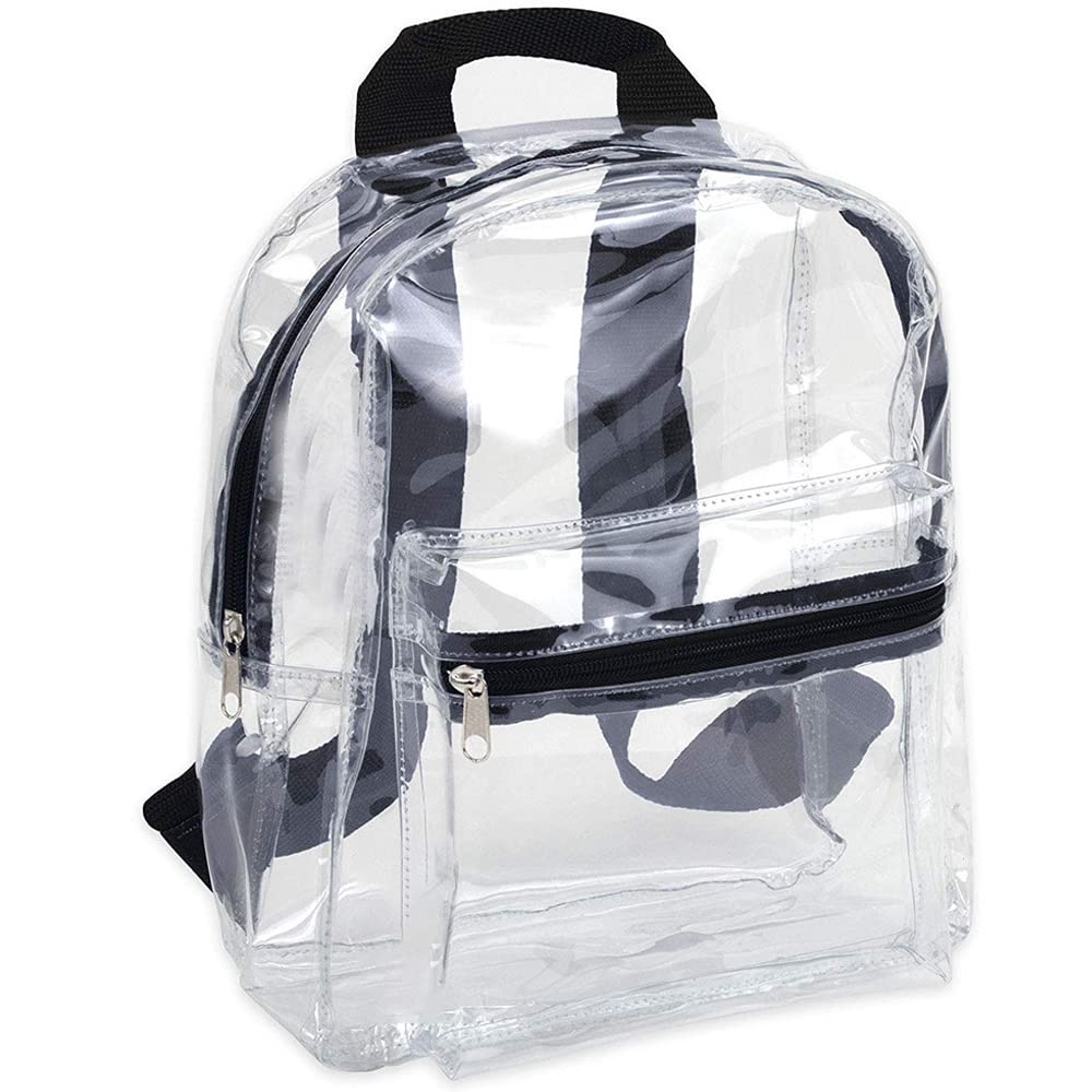 Sac à Dos Transparent En PVC épais - Design élégant Pour Université, Voyage, Plage - Dimensions 38,9x12,8 Cm - Homme Et Femme