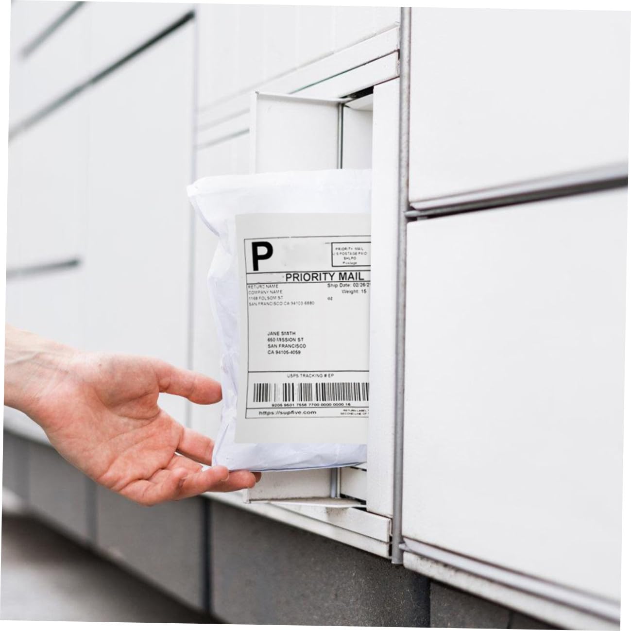 Etichette Postali Grandi 500 Pezzi Carta Per Stampante Termica Compatibile Con Stampante Zebra 4x6 Pollici Adesivi Per Spedizione