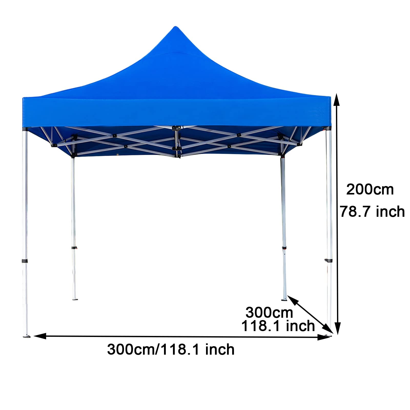 ShelterlogicPacificaキャノピーガゼボ 3x3m