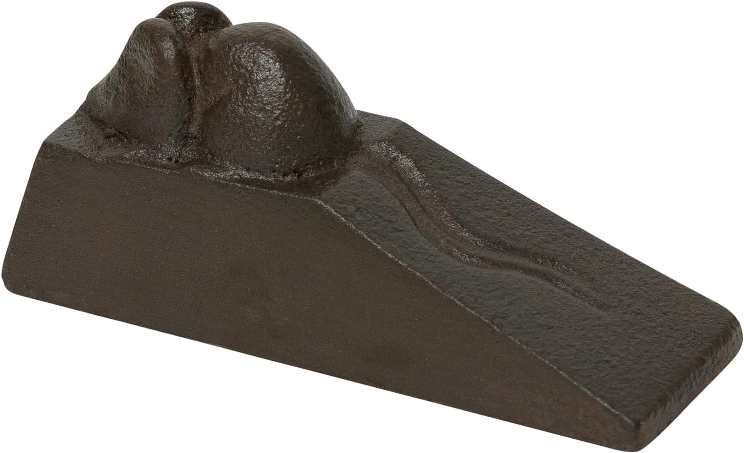 Woodside Heavy Duty Cast Iron Decorative Mouse Door Wedge Stop, Doorstopper/Jammer, Fun Novelty Design