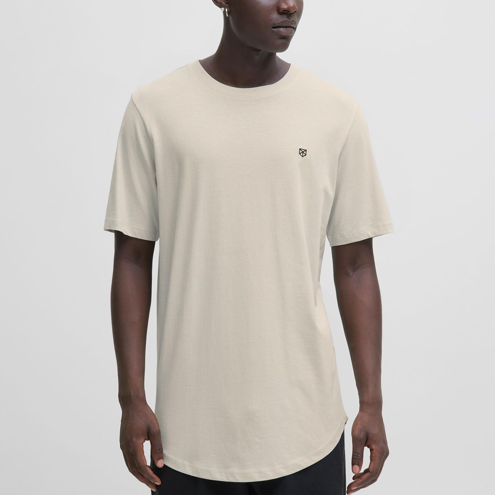 JACK & JONES Herren Shirts T-Shirts Tee SS Crew Neck 5er Pack Farbe:Mehrfarbig