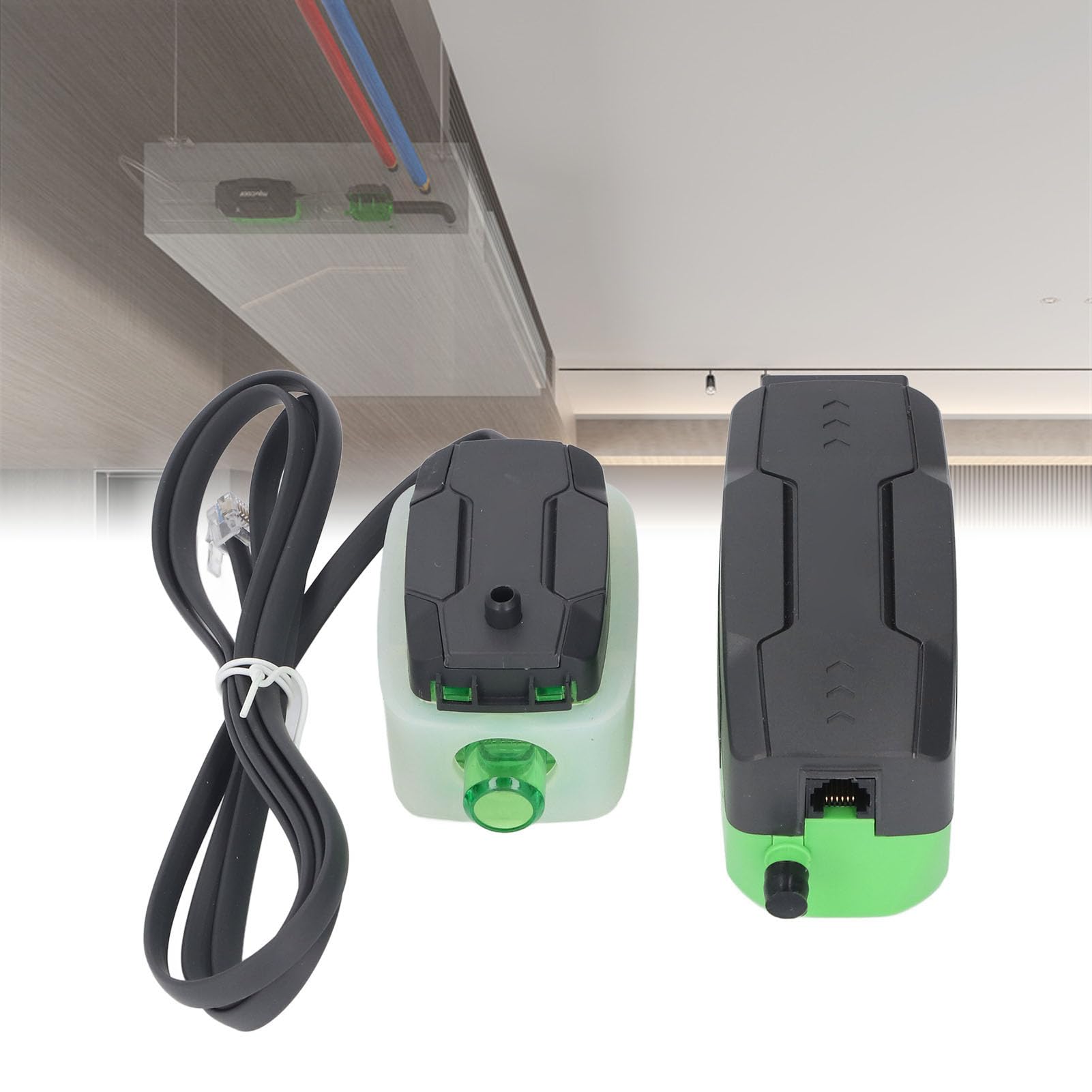 Socobeta Bomba de Condensado Automática, Alta Eficiencia, bajo Nivel de Ruido, Capacidad de 16LPH para Aplicaciones HVAC con Motor sin Escobillas 220VAC
