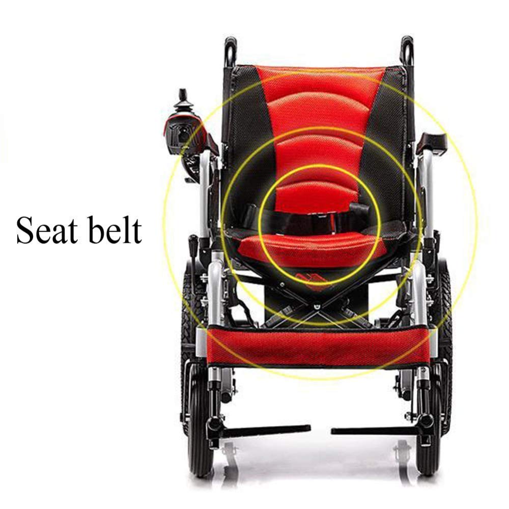 Silla de ruedas eléctrica, silla de ruedas plegable con características inteligentes y súper resistencia para una movilidad más segura