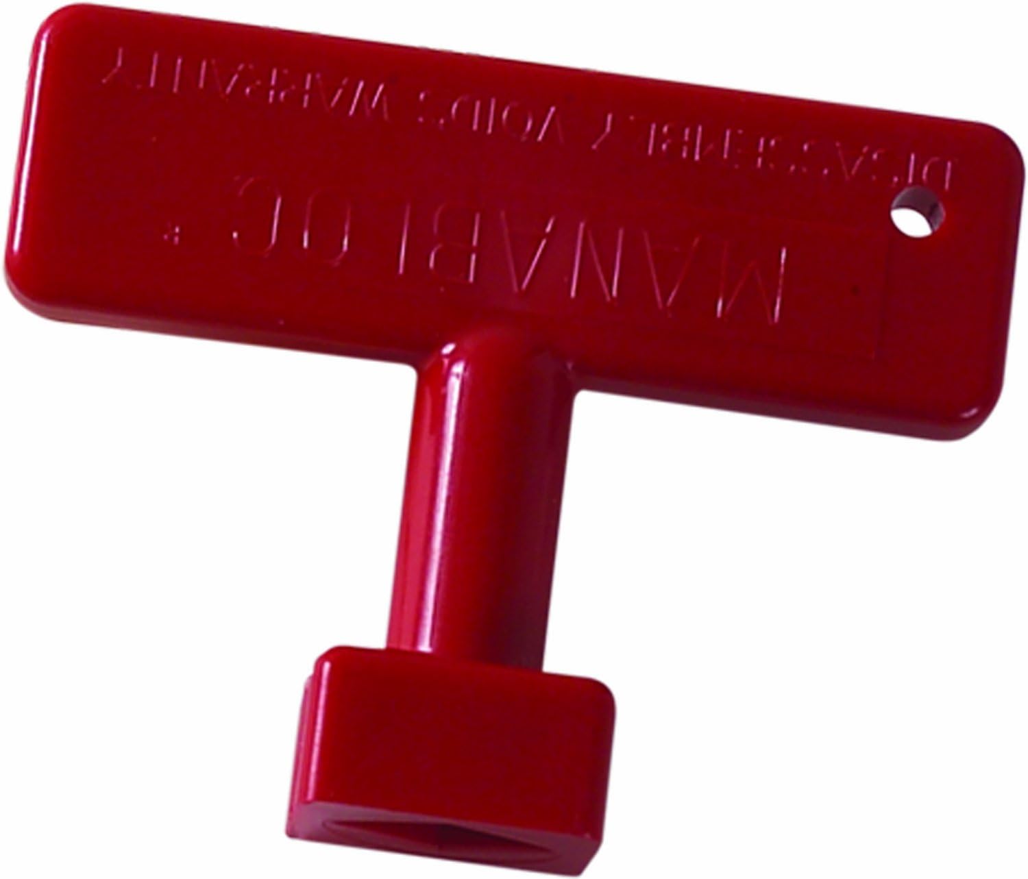 Viega 50601 PureFlow Zero Lead Manabloc THandle, Red, 100Pack Pipe