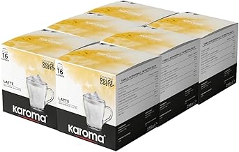 Karoma 96 Capsules Milk Drink Compatible with Nescafè Dolce Gusto