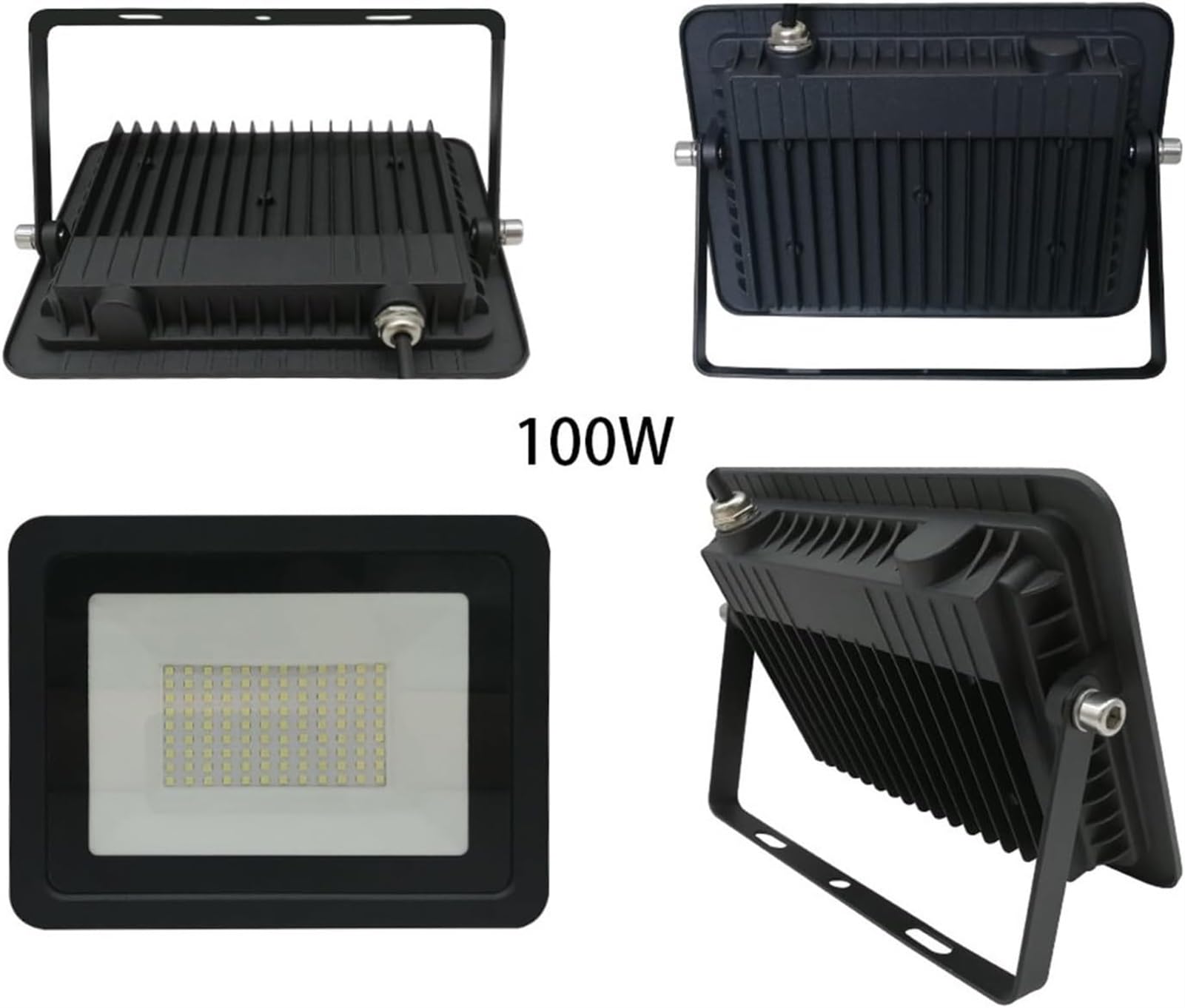 Lampy solarne zewnętrzne, Reflektory Lampa IP68 Biały reflektor Led Zewnętrzny zewnętrzny do patio, ogrodu(Warm Light 3000k,50W)
