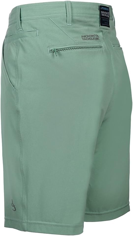 Hook & Tackle® Men's Hi-Tide | Hybrid | 4-Way Stretch | Performance Fishing Short - Image 3