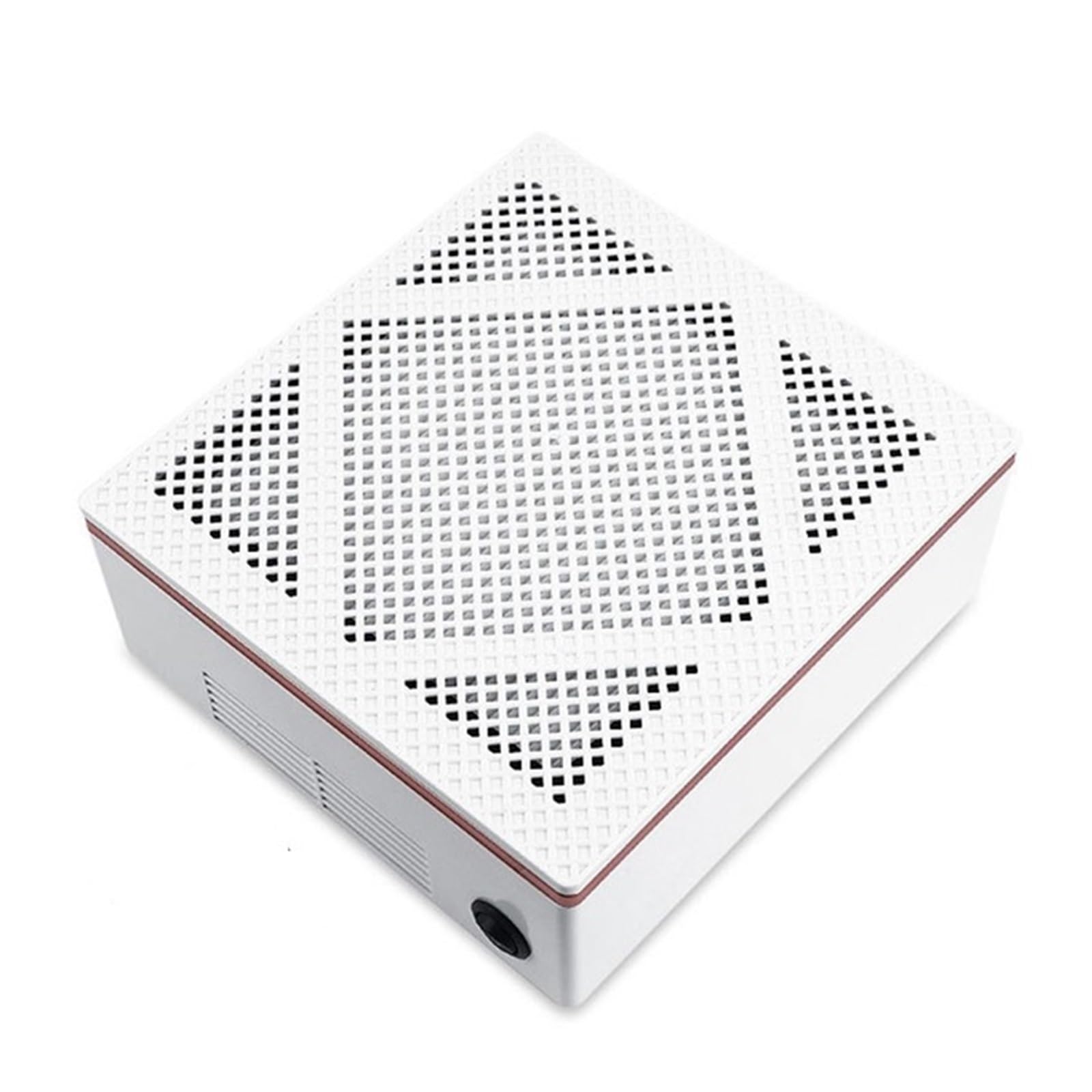 MRKU Aspirateur de poussière pour Ponceuse à Ongles avec Filtre Lavable, Aspiration silencieuse, hotte de manucure pour Ventilateur de Table Professionnel