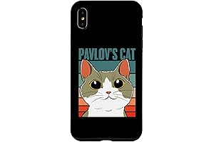 iPhone XS Max Psychology Pavlov's Cat Kitten Funny Cat Lover Psychologist Case