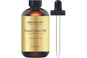 First Botany California Eucalyptus Oil: Pure, Aromatic Essential Oil for Relaxation and Wellness
