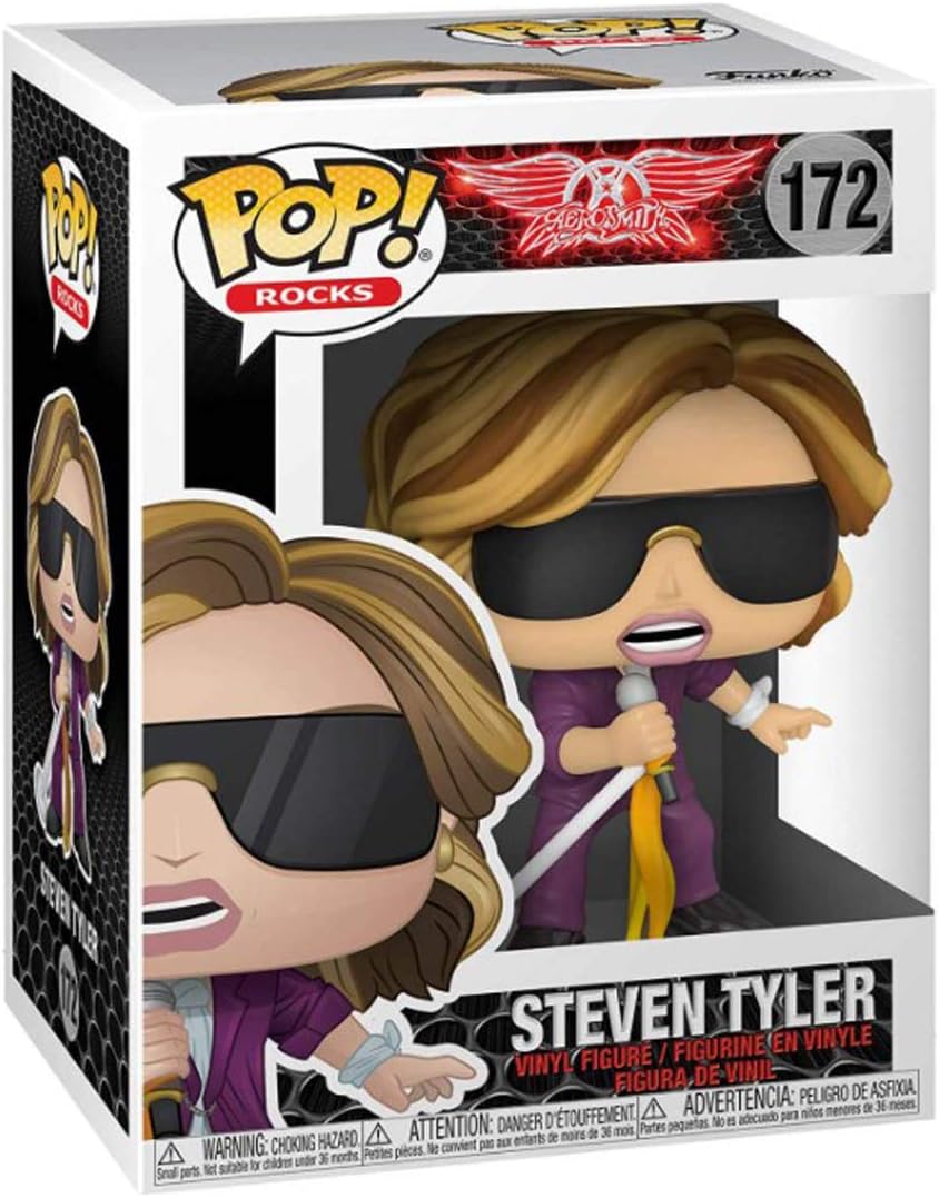 Aerosmith Steven Tyler Pop Vinyl Figure (Bundled with Pop Protector)