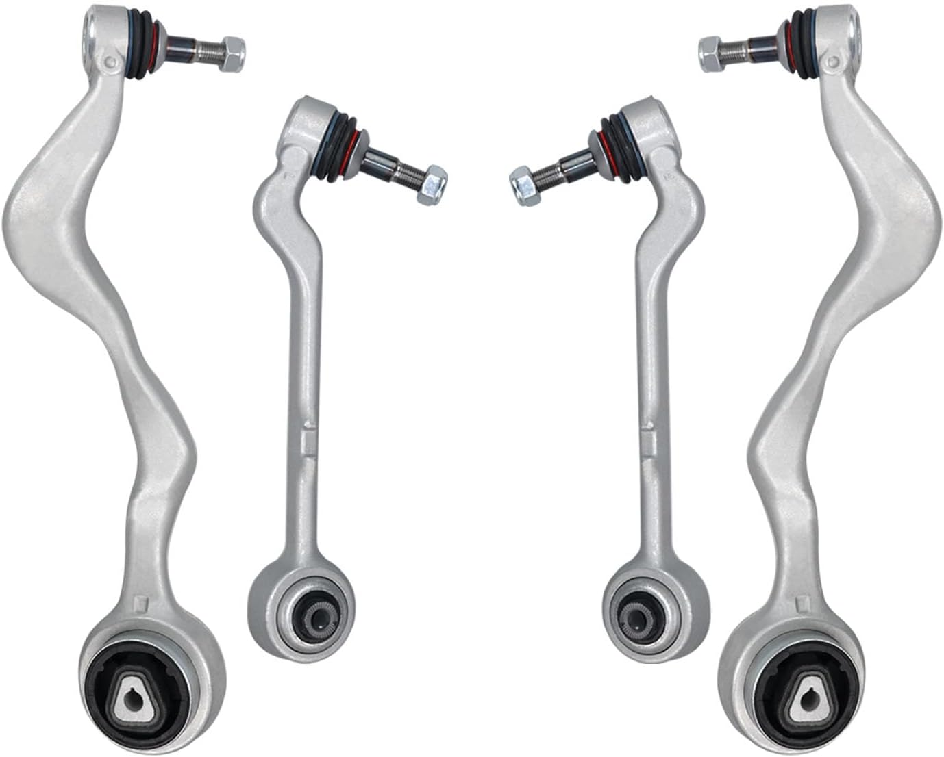 HAWK BROTHER 4 Pcs Suspension Kit Control Arms Replacement for BMW E90 128i 135i