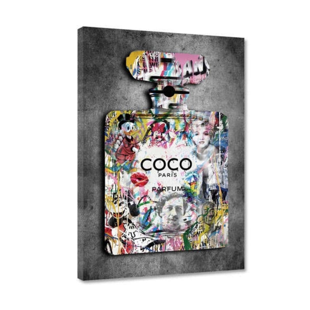 Hustling Sharks® Pop-Art-Bild „POP ART“ – Leinwand 60 × 90 cm